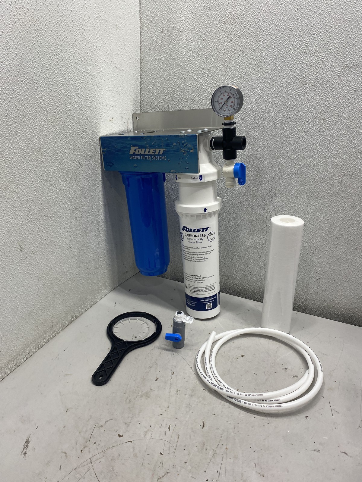 Follett Water Filter System w/ Pre Filter 015556646
