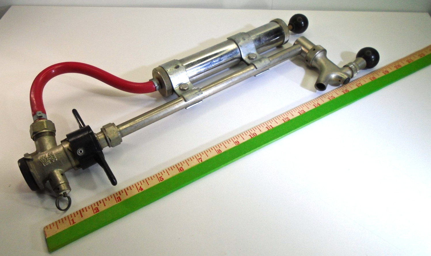 Vtg MICRO MATIC Sankey Beer Keg Tap w/ Pump Spout XL Neck Tailgate Party BBQ Bar