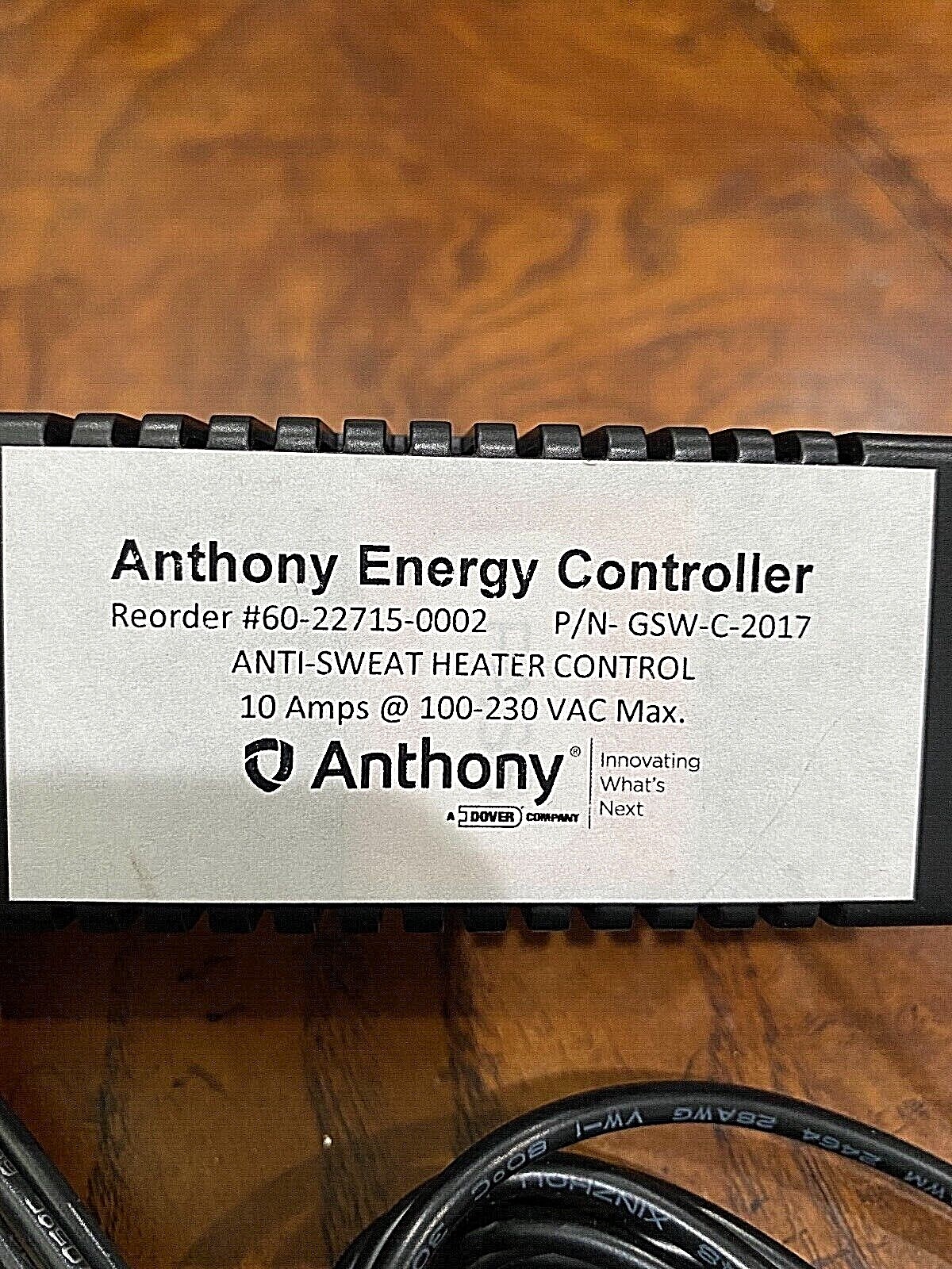 Anthony Energy Controller 60-22715-0002 GSW-C-2017 – Free Shipping +