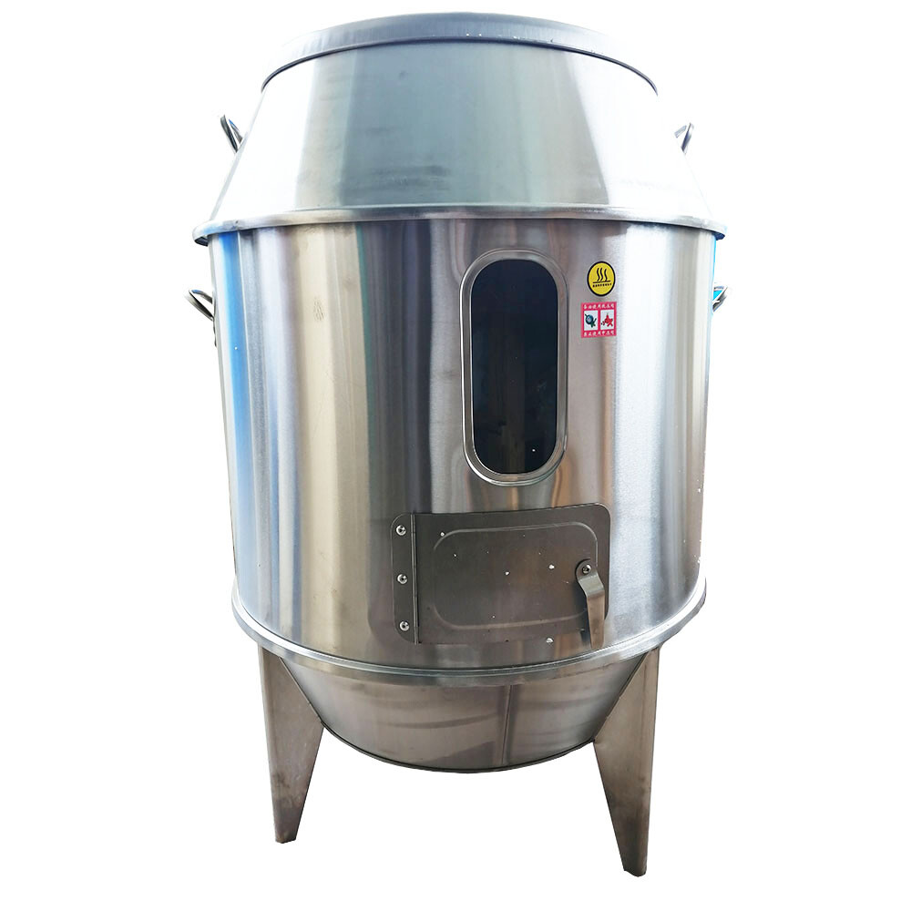 Energy Saving LPG Gas Roast Duck Oven Double Layer w Heat Preservation Asbestos