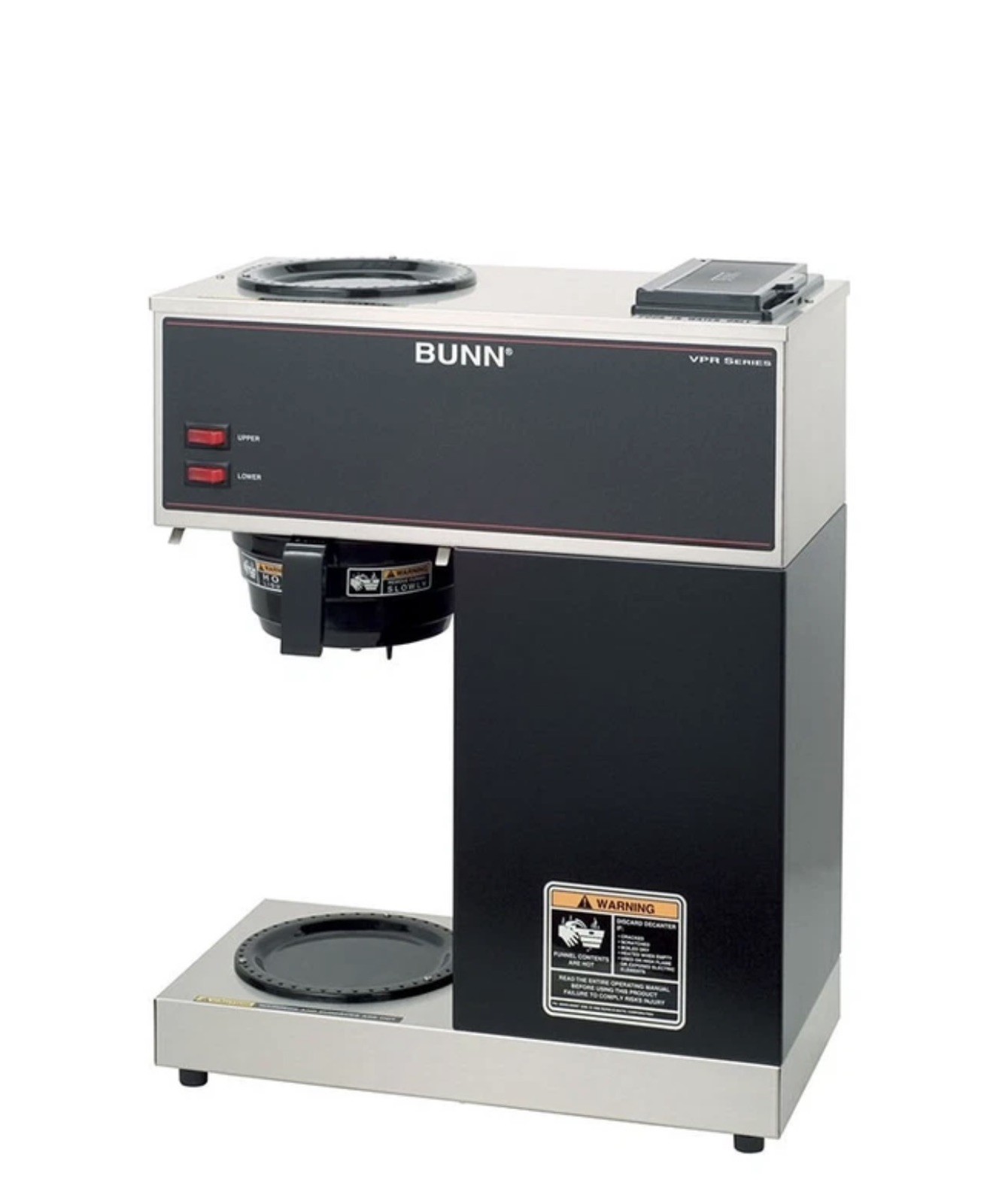 Bunn-O-Matic Bunn VPR 3.8 Gal Per Hour Pourover Coffee Brewer w/ 2