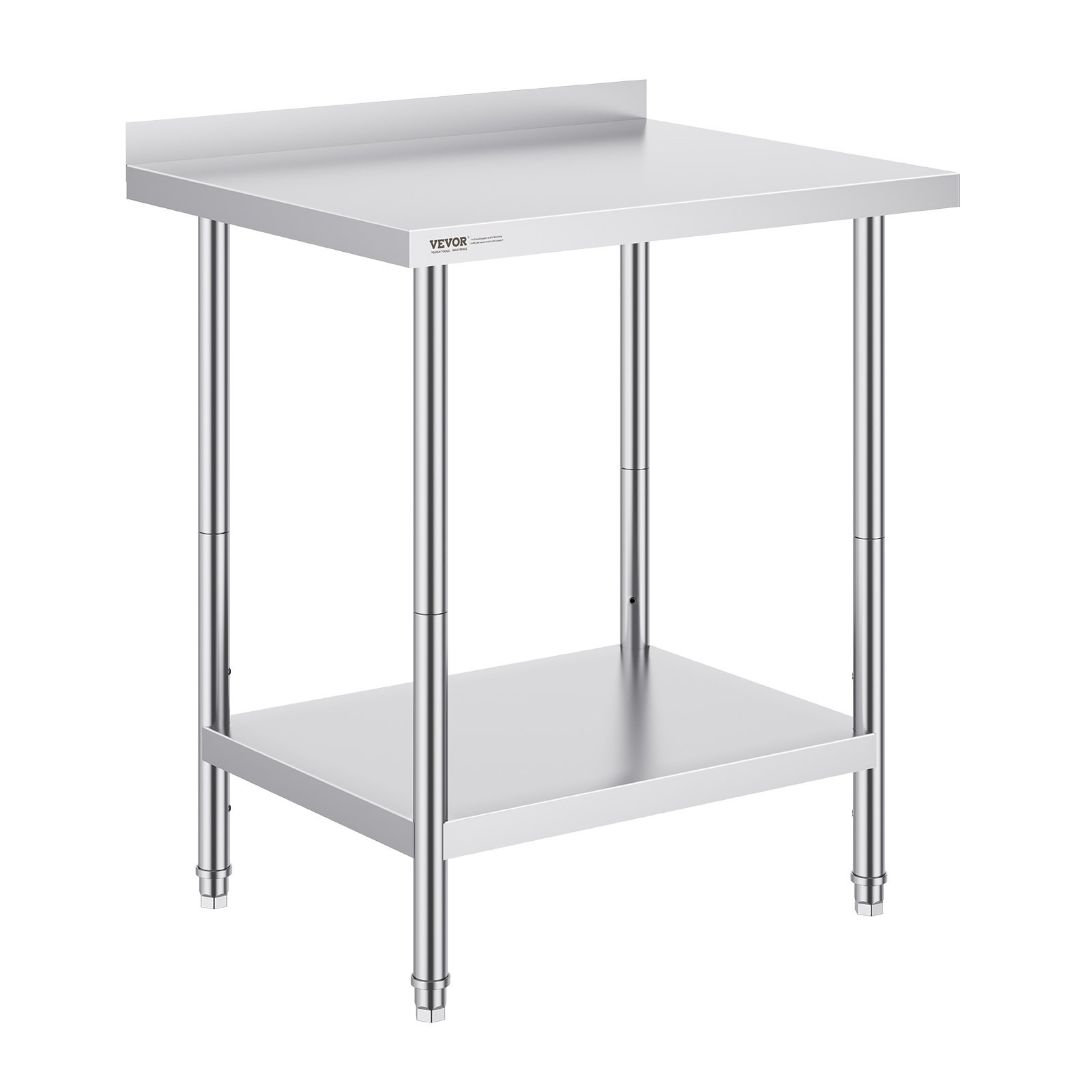 24 x 30 x 36 Inch Stainless Steel Work Table, Commercial Food Prep Worktable Hea