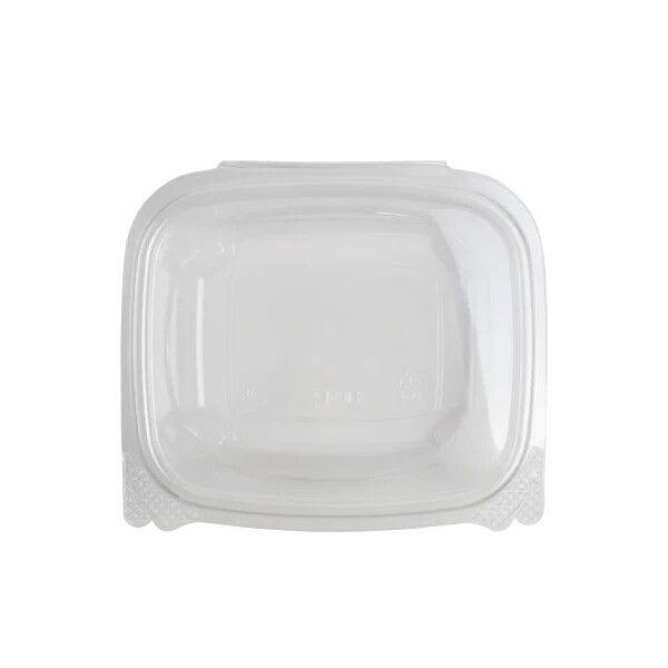 Karat 12oz PET Plastic Hinged Deli Container/ Takeout Salad Container(200 pcs)