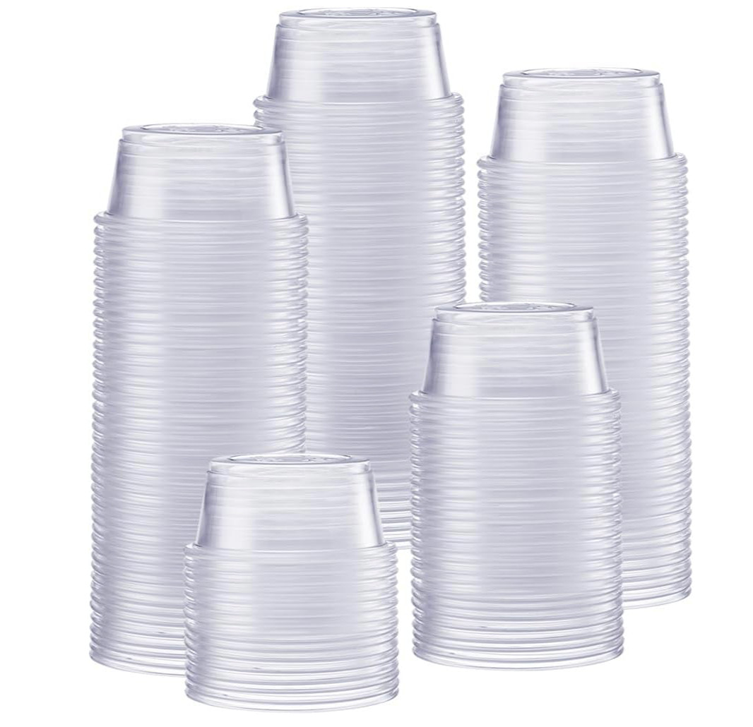 [2 Oz. – 250 Count Clear Disposable Plastic Portion Cups (No Lids), for Souffle,
