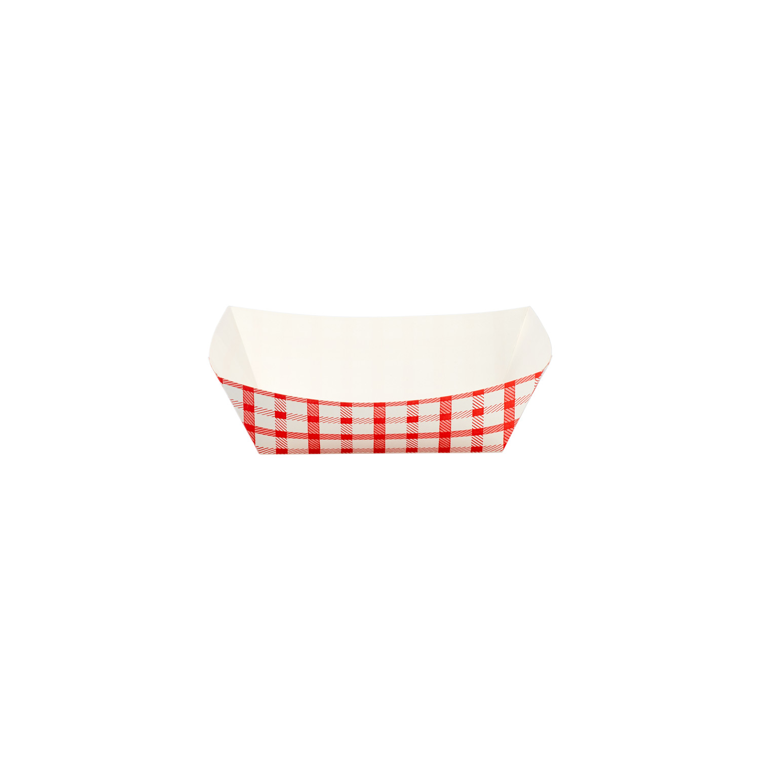 Karat Food Tray – Shepherd’s Check (Red) – 1.0 lb, FP-FT100G