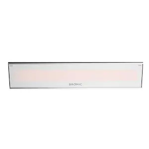Bromic Heating Platinum White Wall Mounted Electric Patio Heater – 3400W