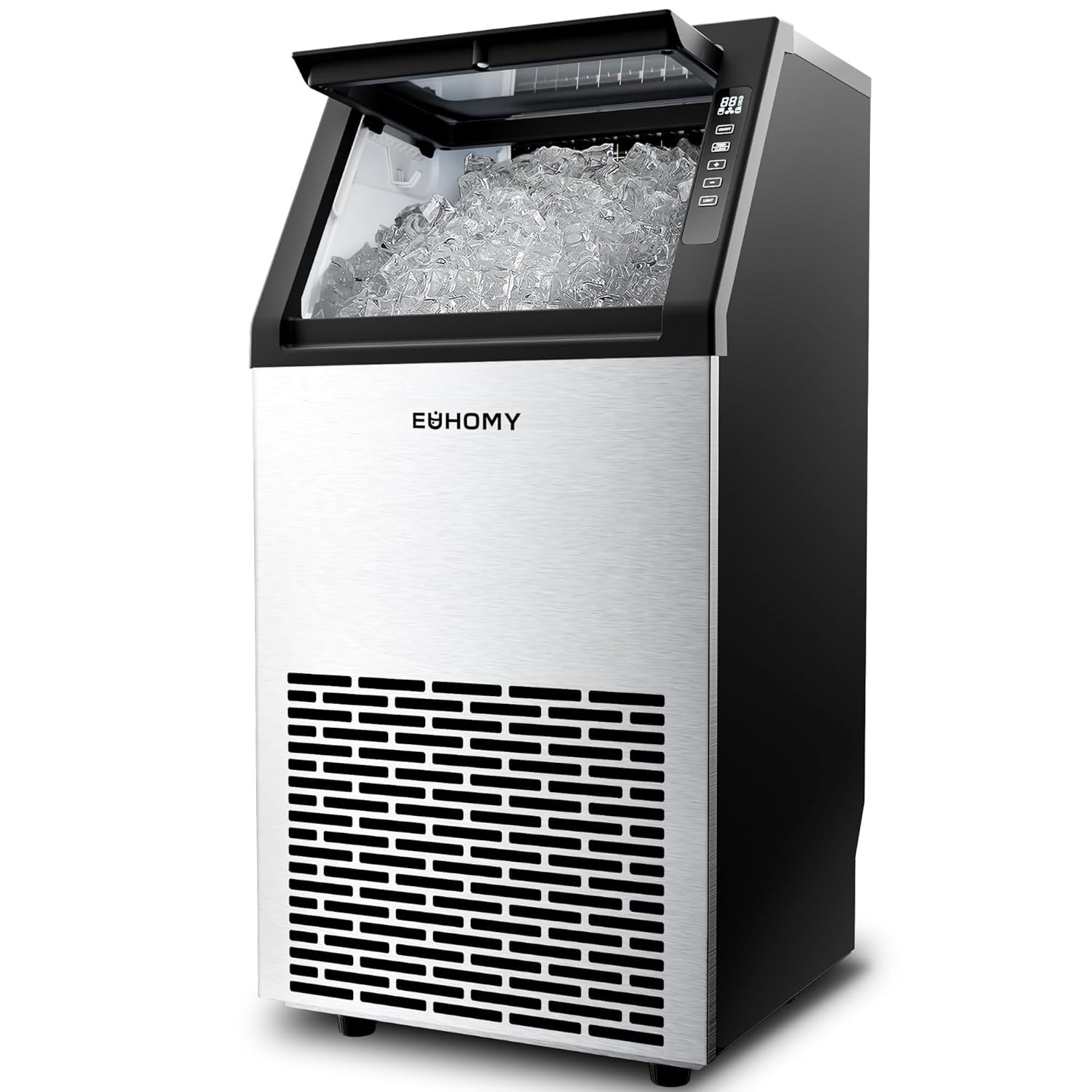 Commercial Ice Maker Machine,120lbs/24H Stainless Steel Under Counter 120 pounds
