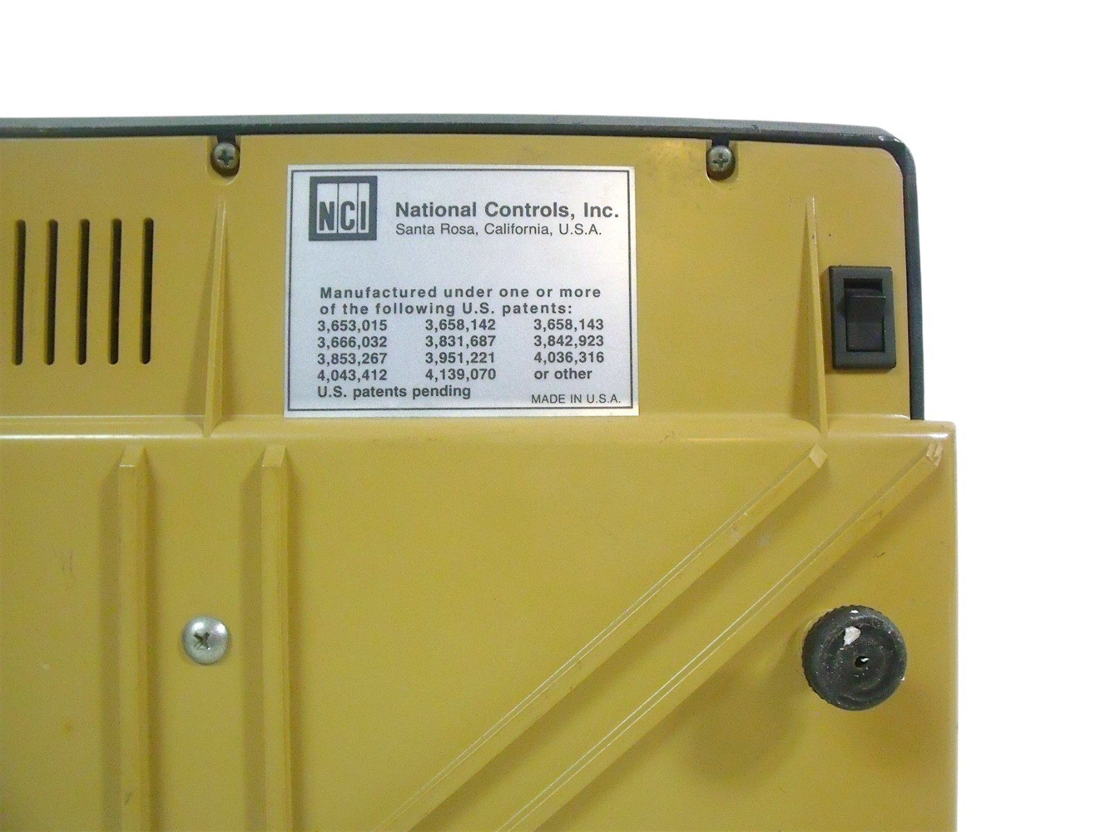 NCI #8200 National Controls Inc. (Digital Deli Weight Scale) 25 LBS – Tested