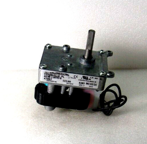 REX ENGINEERING A136-12670-G 47497 Motor Assembly 115V 60Hz