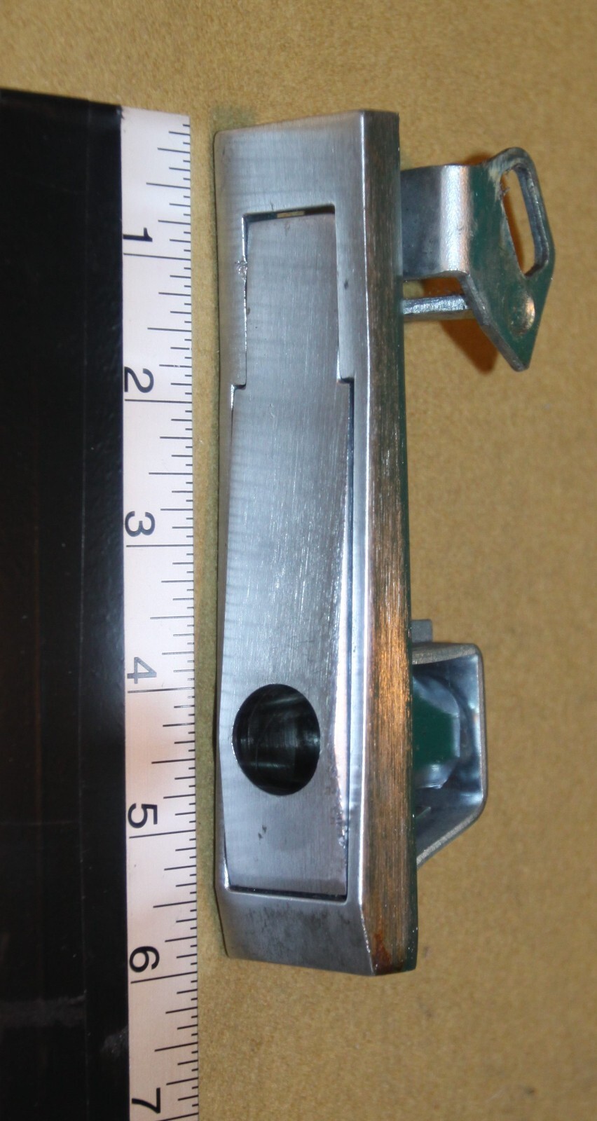 National L handle locking assembly – there is no lock or keys
