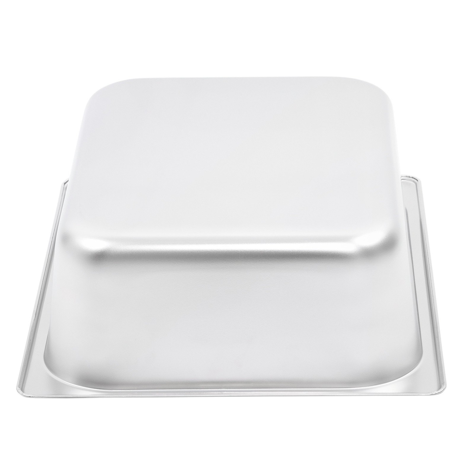 1/2 Size Steam Table Pan 4 Inch Deep, Anti-Jam Stainless Steel Food Pan