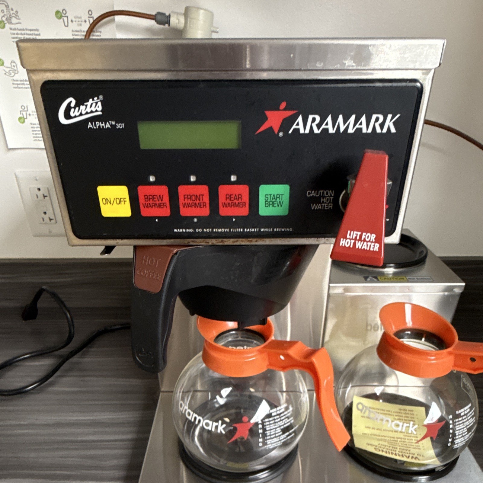 Aramark Curtis Alpha Coffee Marker – Generation 3