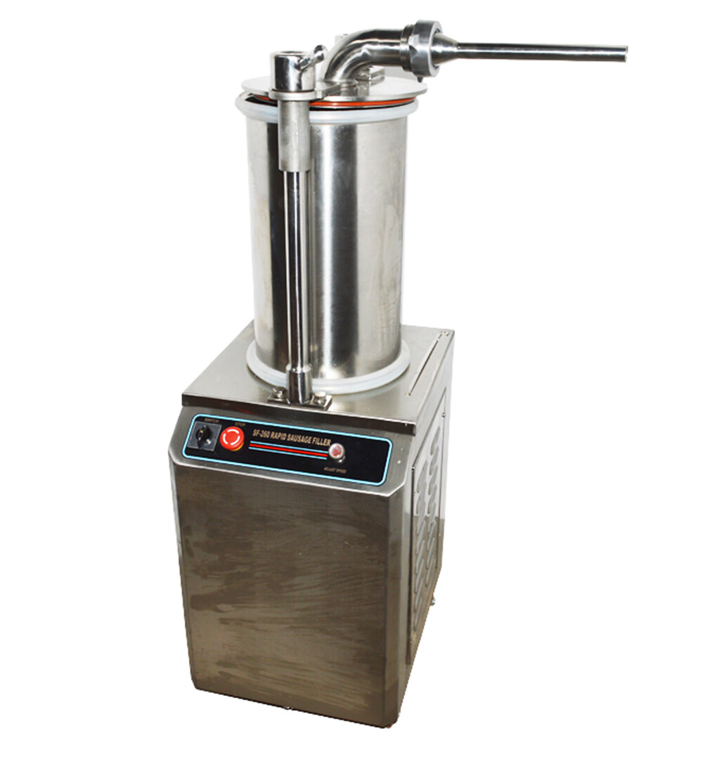 Commercial Hydraulic Sausage Stuffer Filler Stainless Steel 110V 1100W 26L