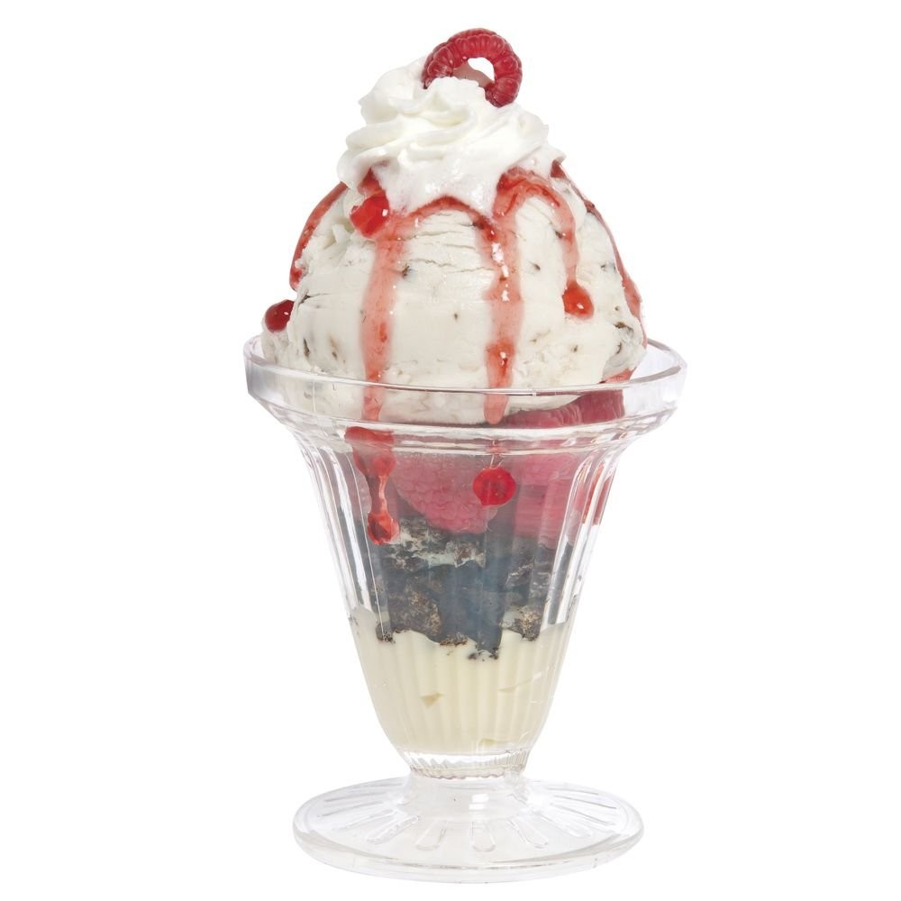HUBERT Plastic Sundae Dish 6 oz, Case of 12