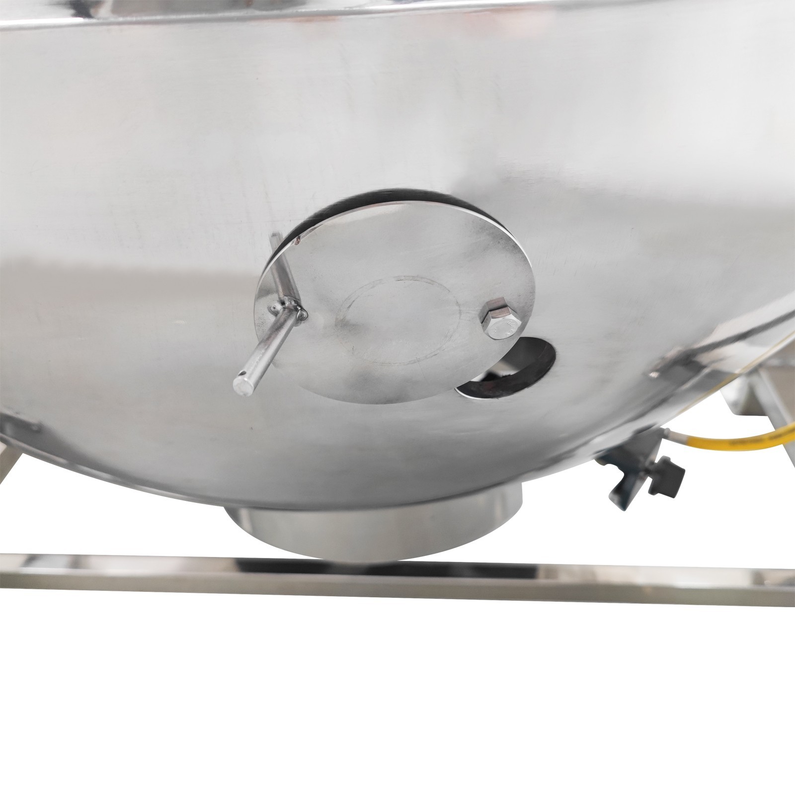 LPG Gas Jacketed Kettle 100L 26.4Gallon 220V Tilting Stirring Heating Pot