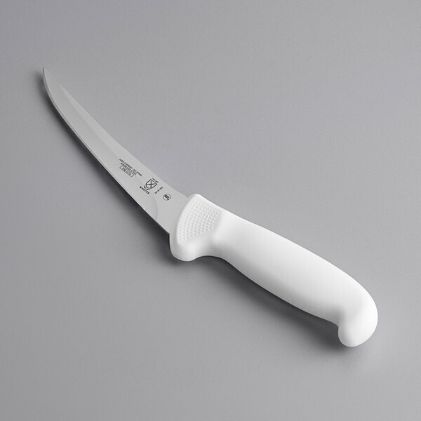 Mercer Culinary Ultimate White 6″ Boning Knife, NSF (choose style)