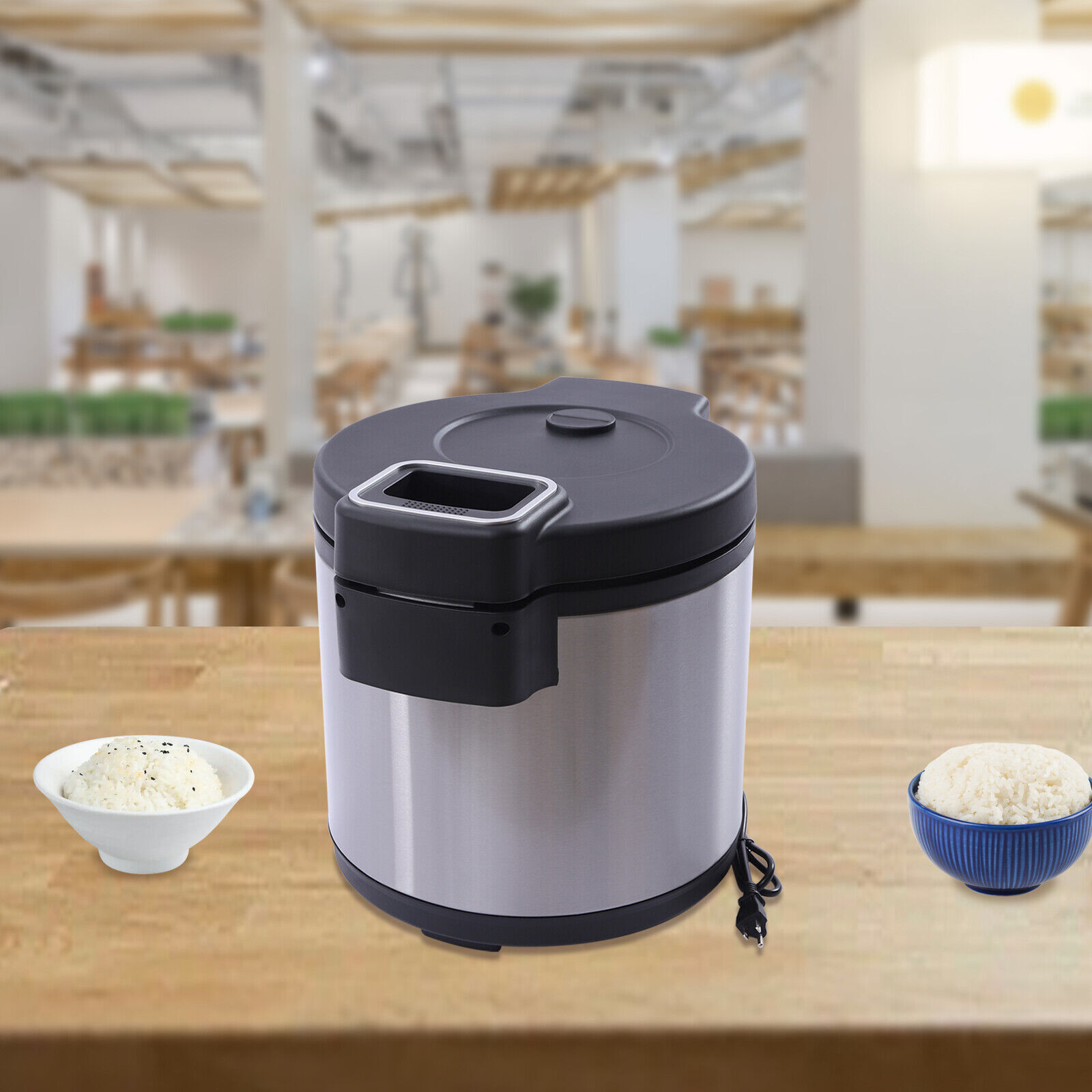 Modern 19L/20Qt Electric Rice Warmer Commercial Rice Warmer with Rice Scoop