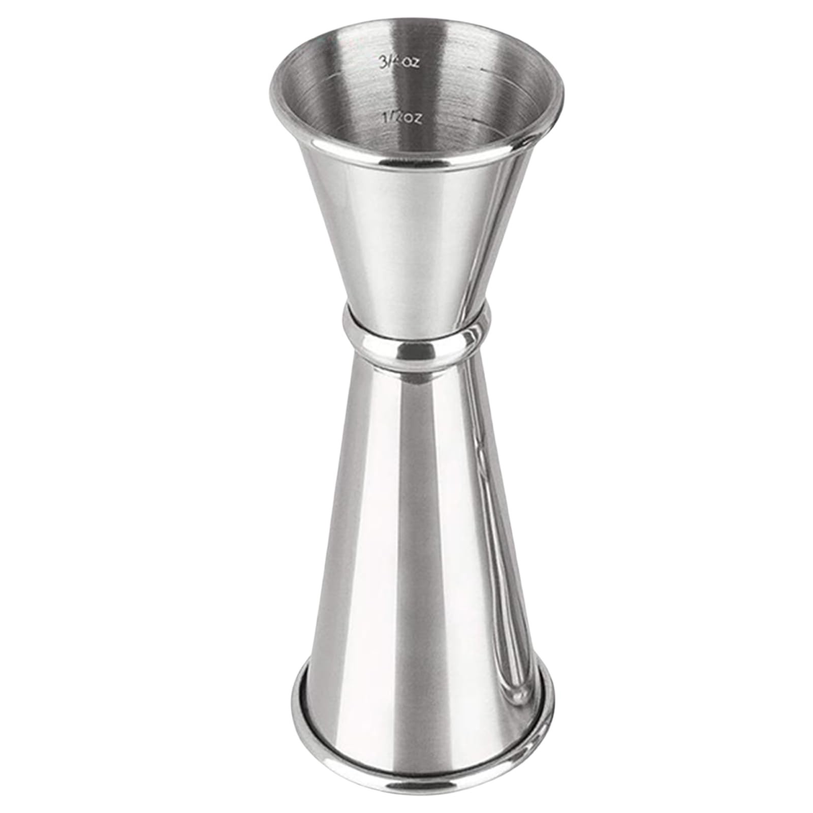 Jigger for Bartending, Cocktail 2 oz 1 with 1 count, Sliver
