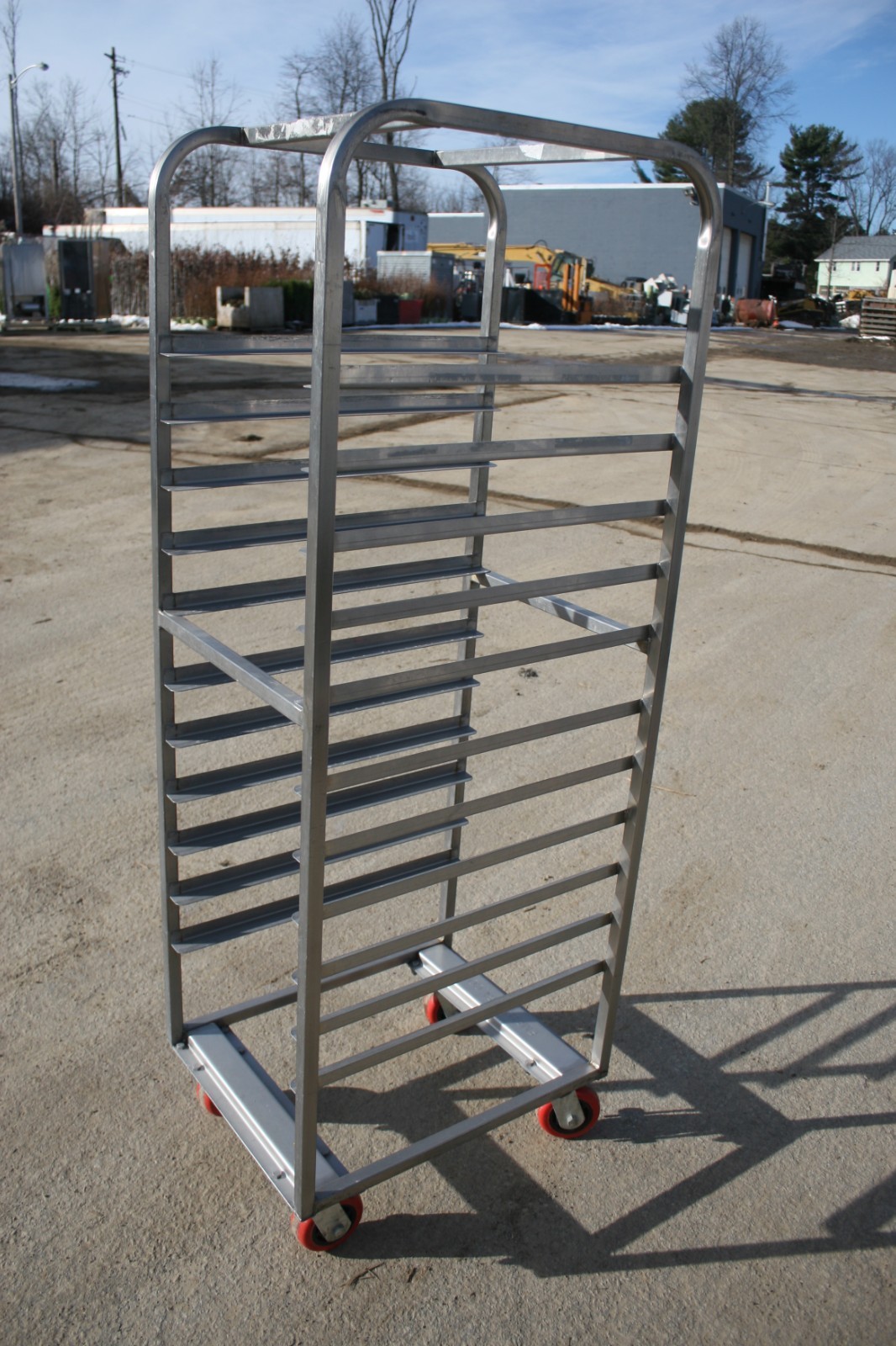 FME Stainless Steel 11 Sheet Pan Bakery Racks 26″ L X 20″ W X 70″ H