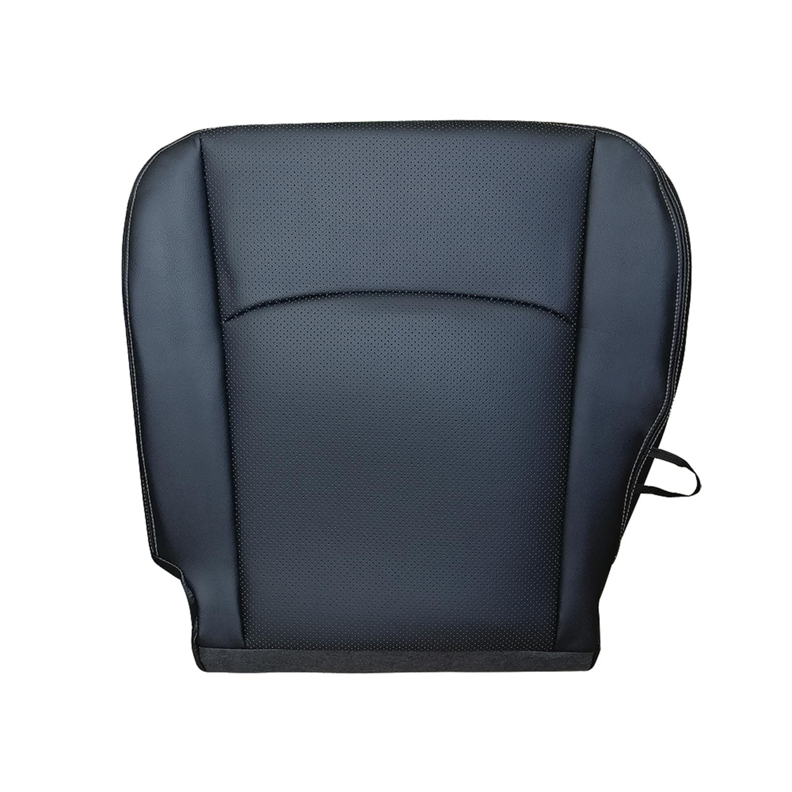 Black Seat Cover Driver Side Bottom Replacement for 2013-2018 Ram 1500 2500 3500