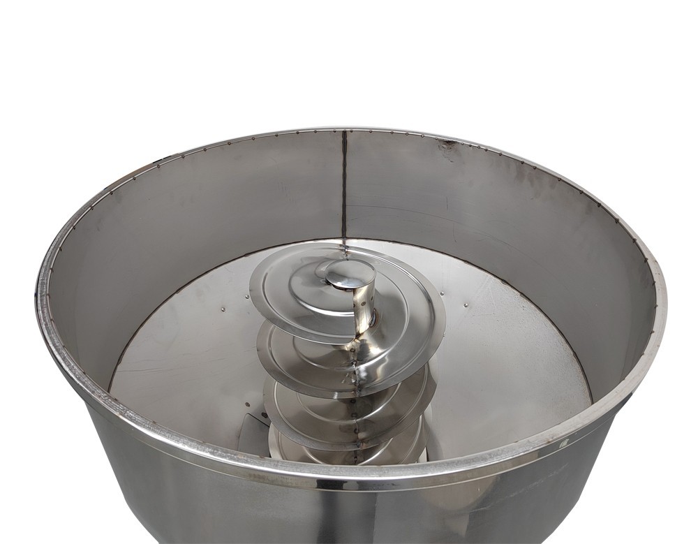 Stainless Vertical Feed Mixer Drum Blender 440lbs Grain Seed Dry Wet Use 220V