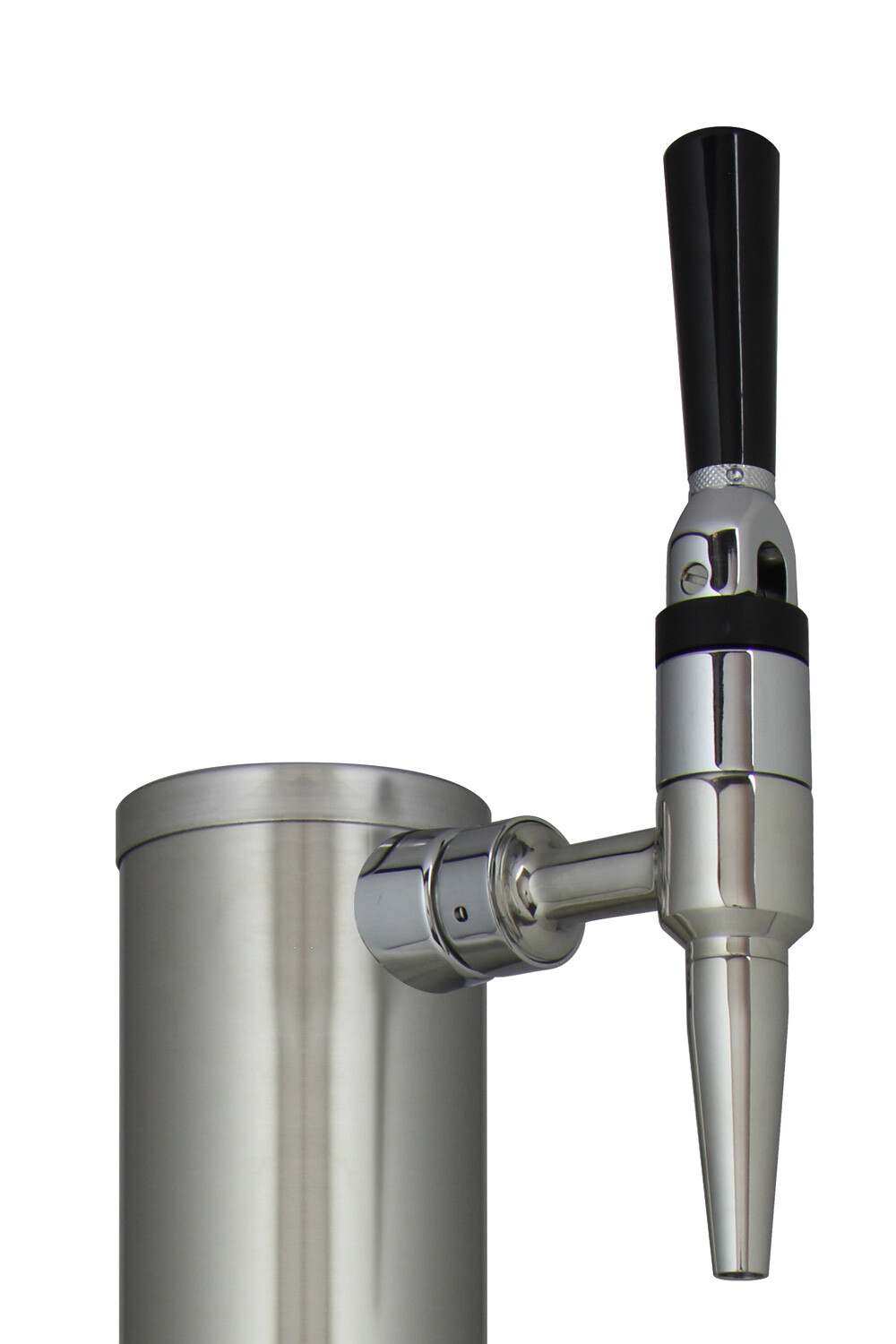 Kegco DT145-1B-STOUT 14″ Brushed Stainless 1-Faucet Draft Tower – Stout Faucet
