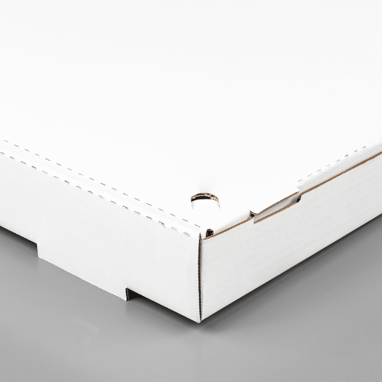 Karat Corrugated Pizza Box, 14»x14»x2», White – 50 pcs, FP-PBF14W