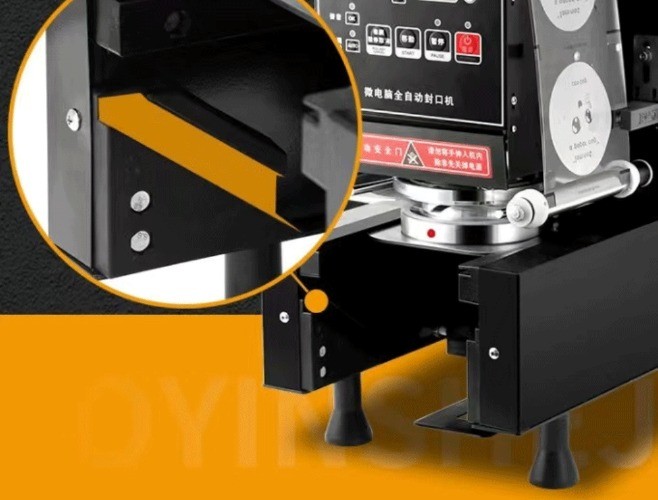 Cup Sealing Machine for Milk Tea Shops Fully Automatic Film Sealing Machine