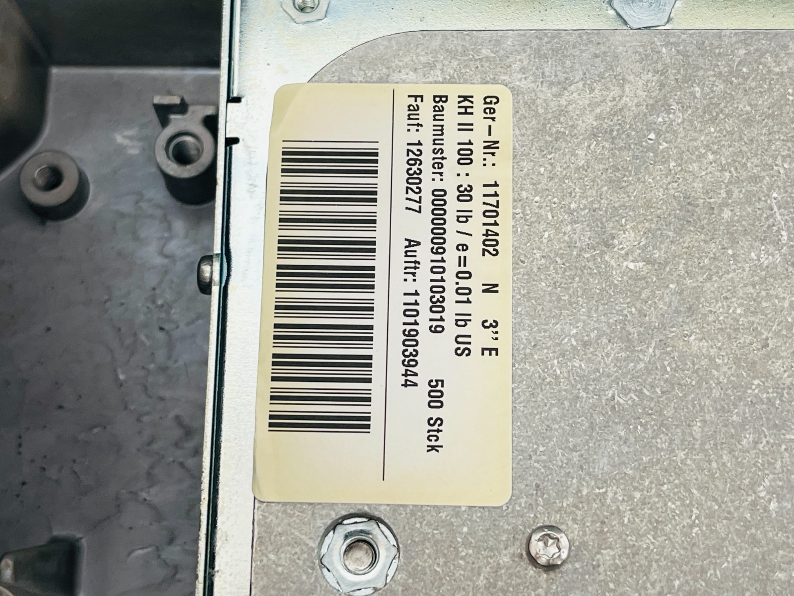 USED – Bizerba KH Series KH II 100 PRO 30 lb. PC Countertop Computing Scale