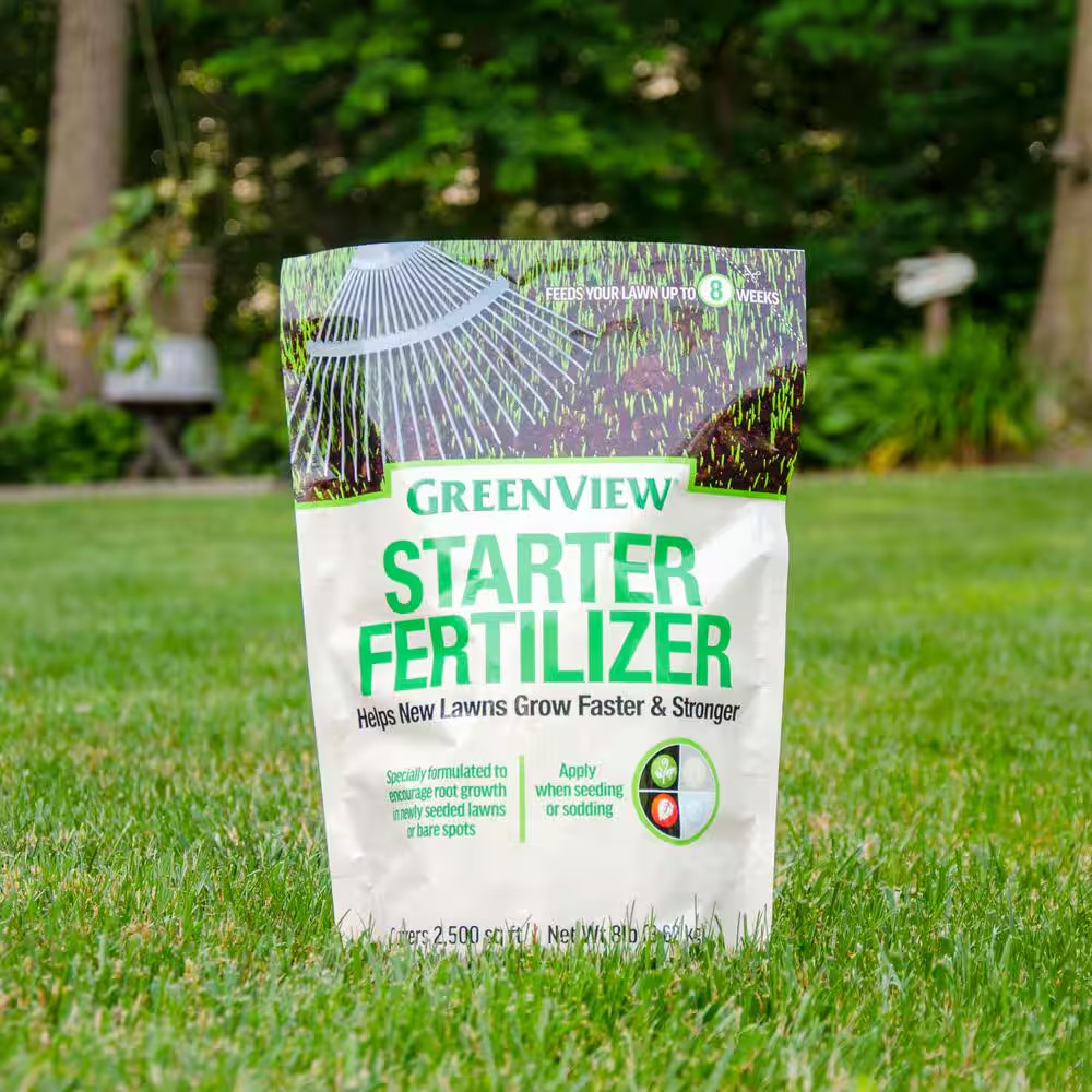 8 Lbs. 2,500 Sq. Ft. Spring or Fall Lawn Starter Fertilizer 10-18-10