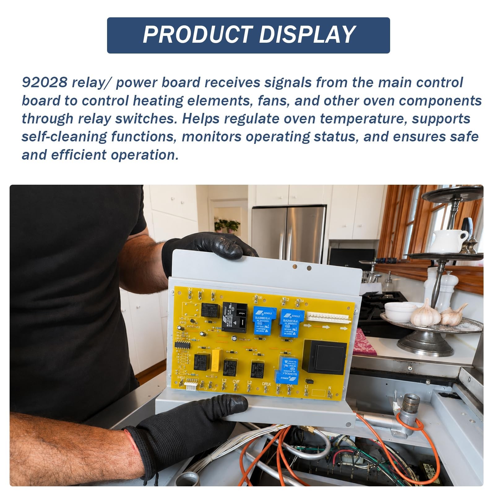92028 NEW Relay Board Replacement Parts Compatible with Dacor Range Oven, Rep…