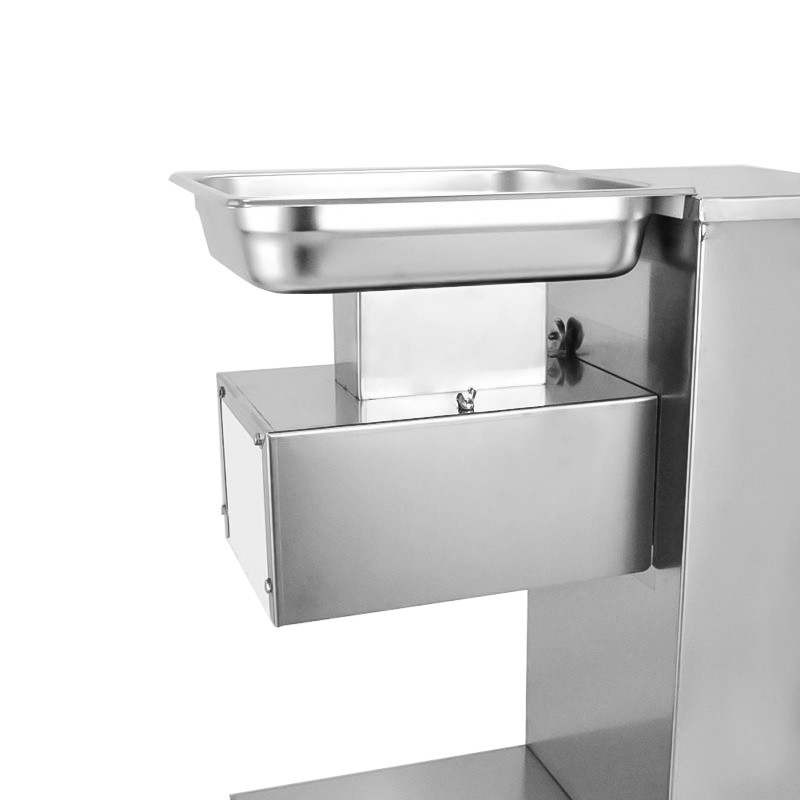 110V QE Meat Cutting Machine Meat Cutter Slicer with 5mm Blade 500KG/H Output