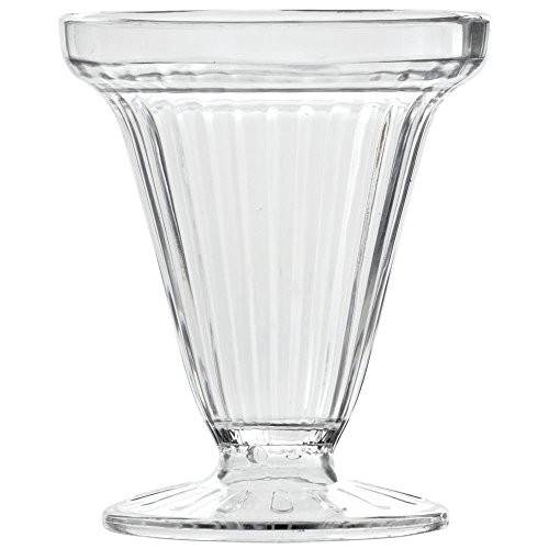 HUBERT Plastic Sundae Dish 6 oz, Case of 12