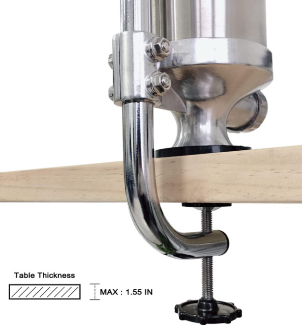 Embutidora de salchichas, máquina vertical de acero inoxidable para embutidos ca