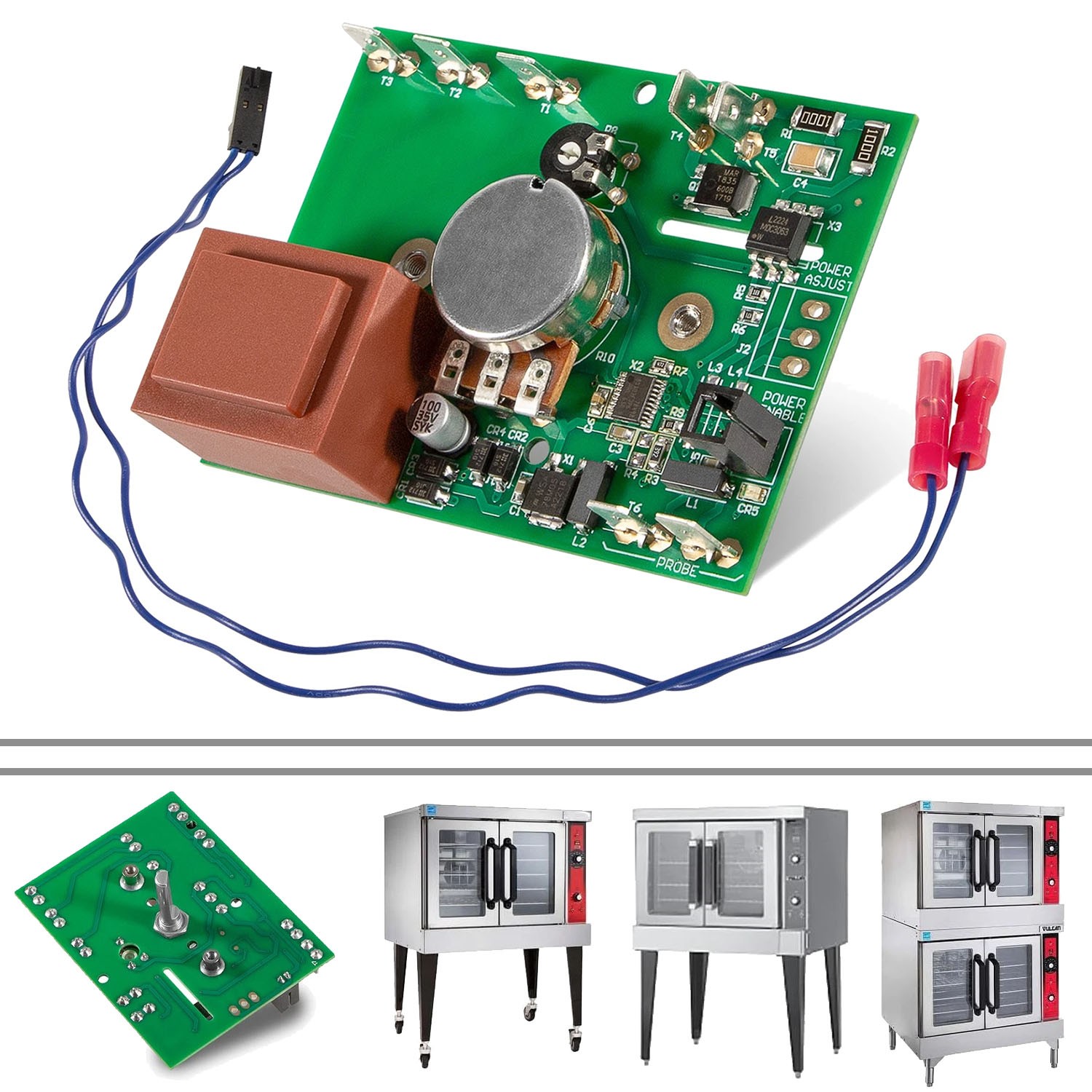 00-913149 Temp Control Board w/Harness For Vulcan Hart ECO2D ECO4D HEC20 Ovens