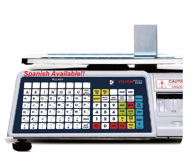 VTS DLP-300 Label Printing Scale Pole Display, 30/60lbs «Brand New»