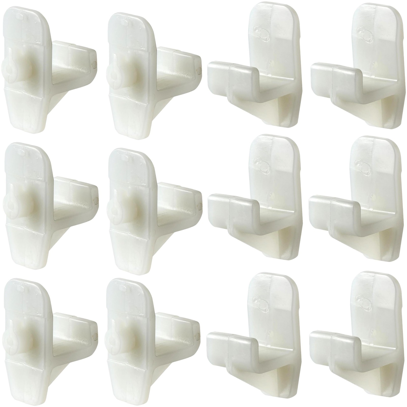 Replacement Shelf Clips for Turbo Air Freezers & Refrigerators, Durable Plastic