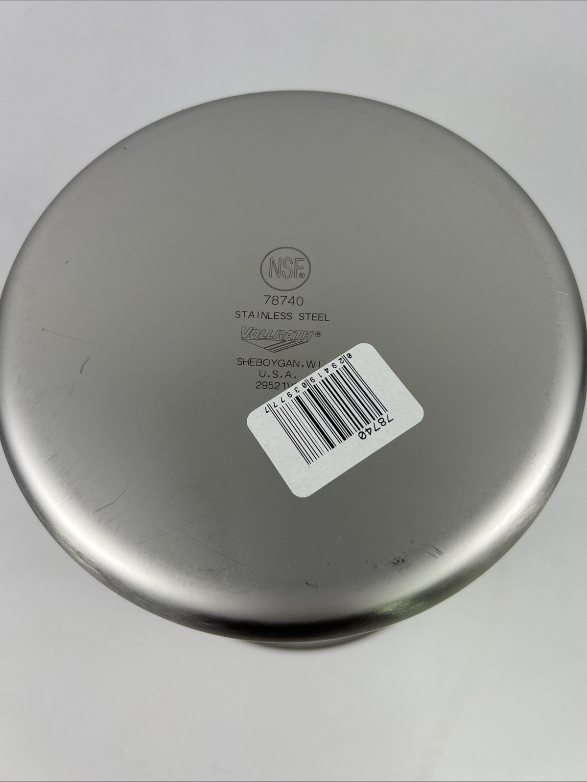 Vollrath 78740 Satin Finish Stainless Steel 4.5 Quart Bain Marie