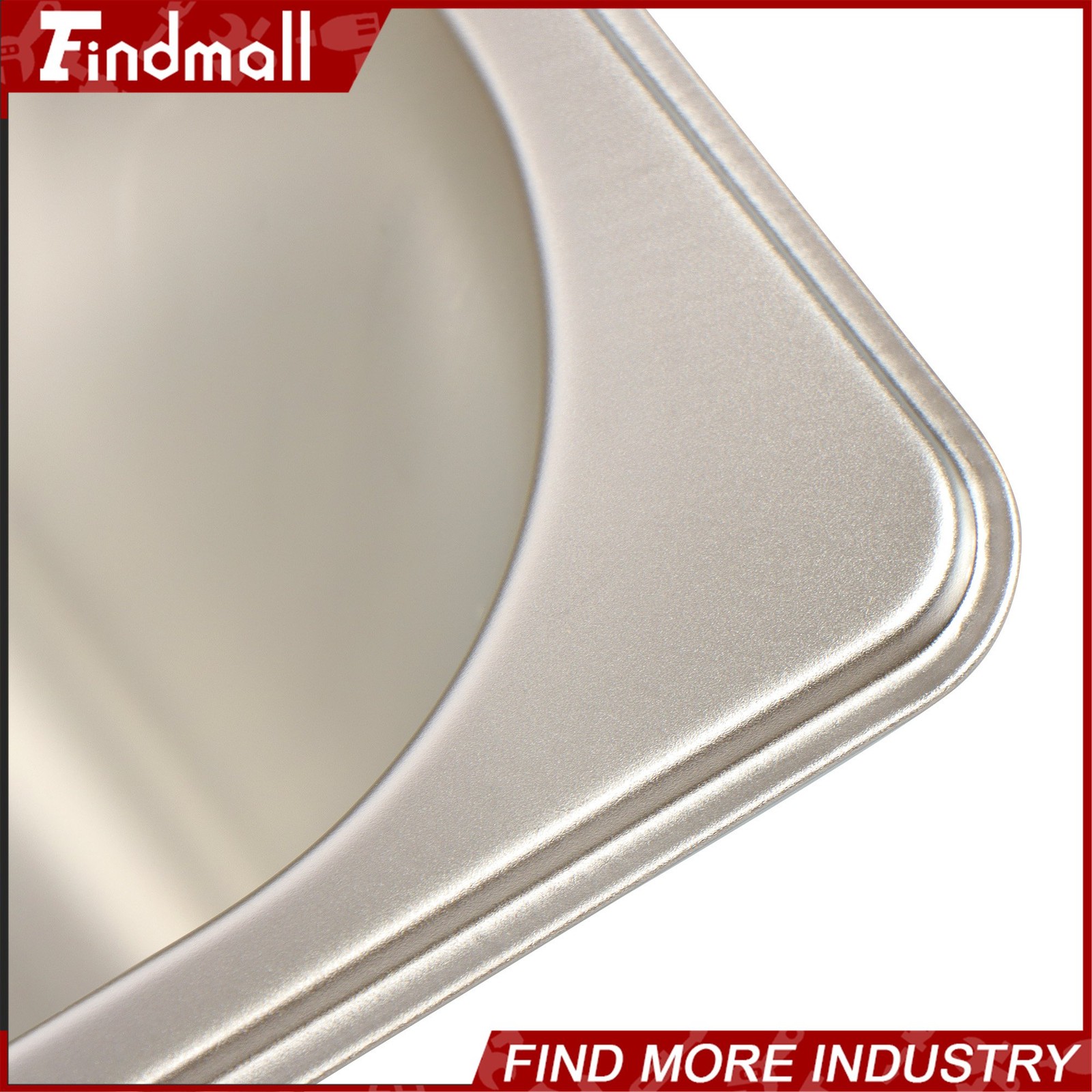 Findmall 8 Pack Set 6″ Deep 1/6 Size Steam Table Pans Hotel Prep Buffet Pan