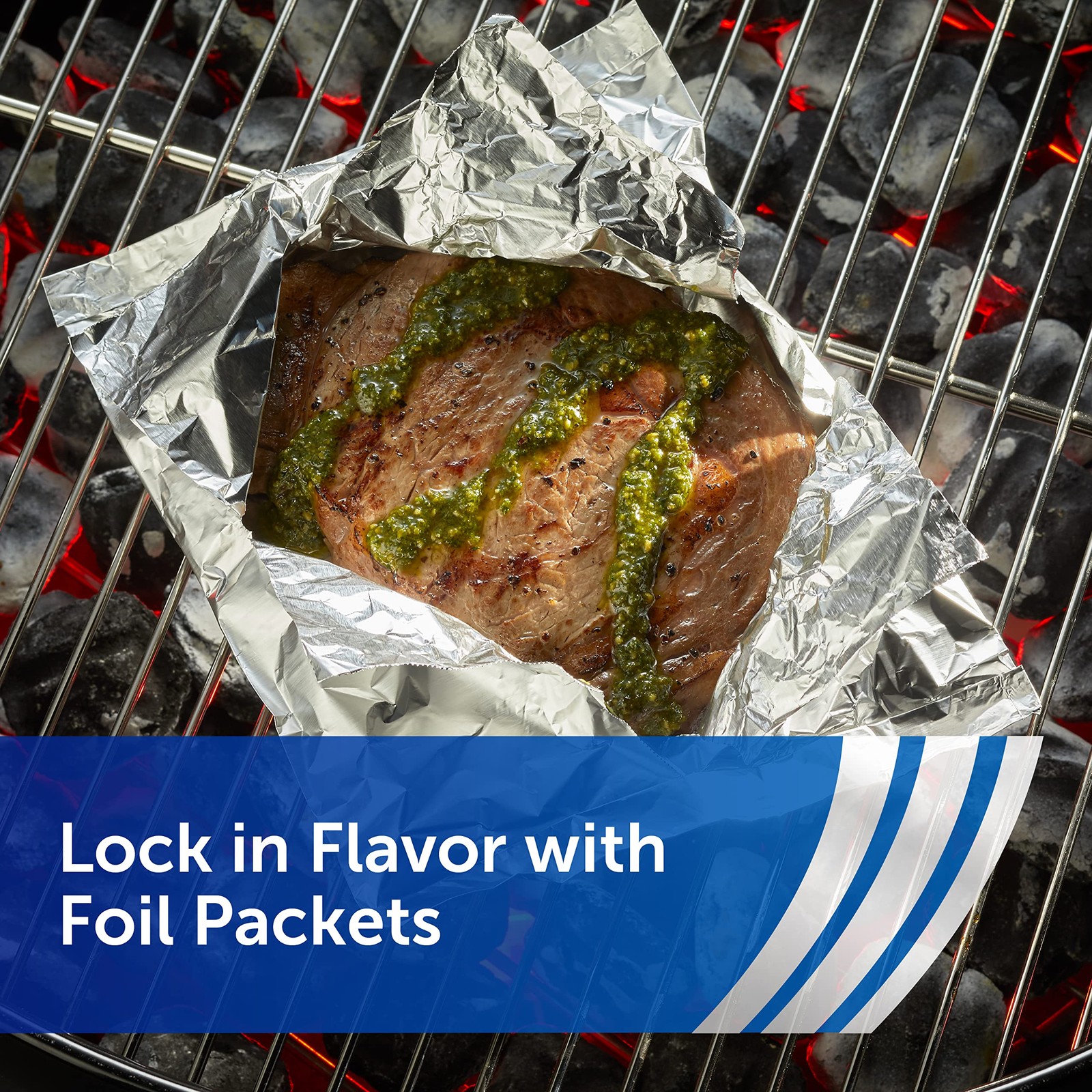 Wrap Recycled Aluminum Foil Roll 100% Recycled Materials 200 Sq. Ft. Food