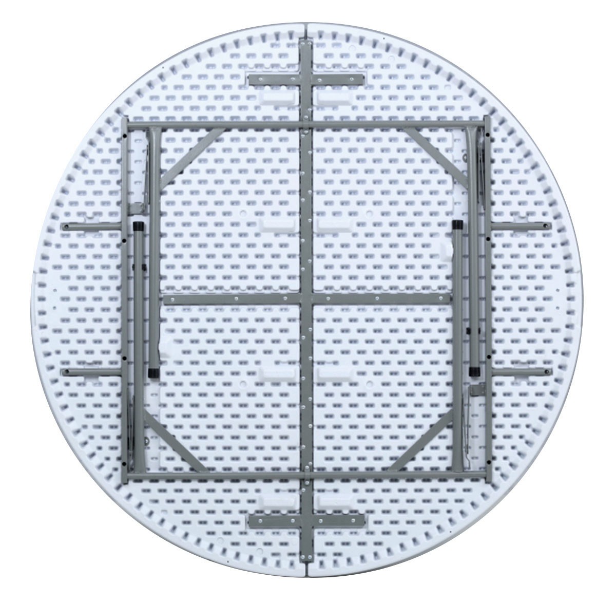 TentandTable Round Plastic Table, 60 in