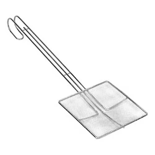 FMP 226-1004 Nickel Plated 6 x 6 x 13.5" Fine Mesh Skimmer