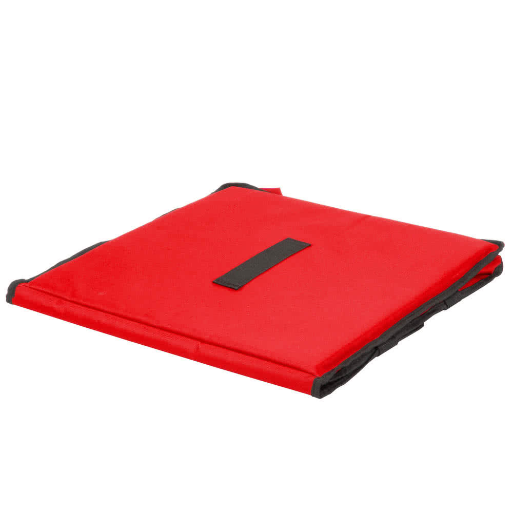6 PACK Insulated Catering Pizza Food Delivery Carrier Hot Bag Box Red 18″ 16″