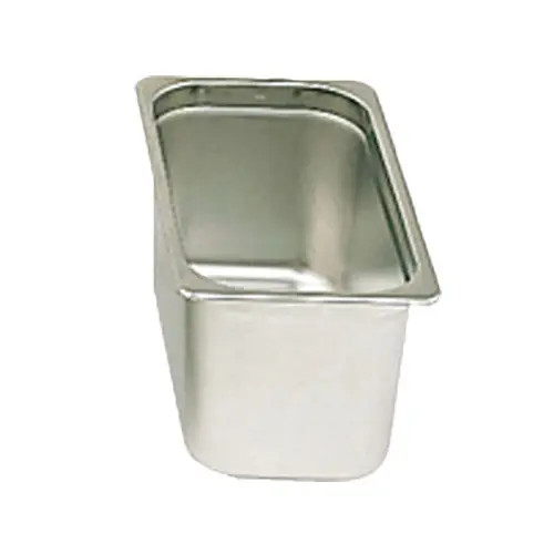 Thunder Group 1/4 Size 22 Gauge Stainless Steel Steam Table Pan – 6″ Deep