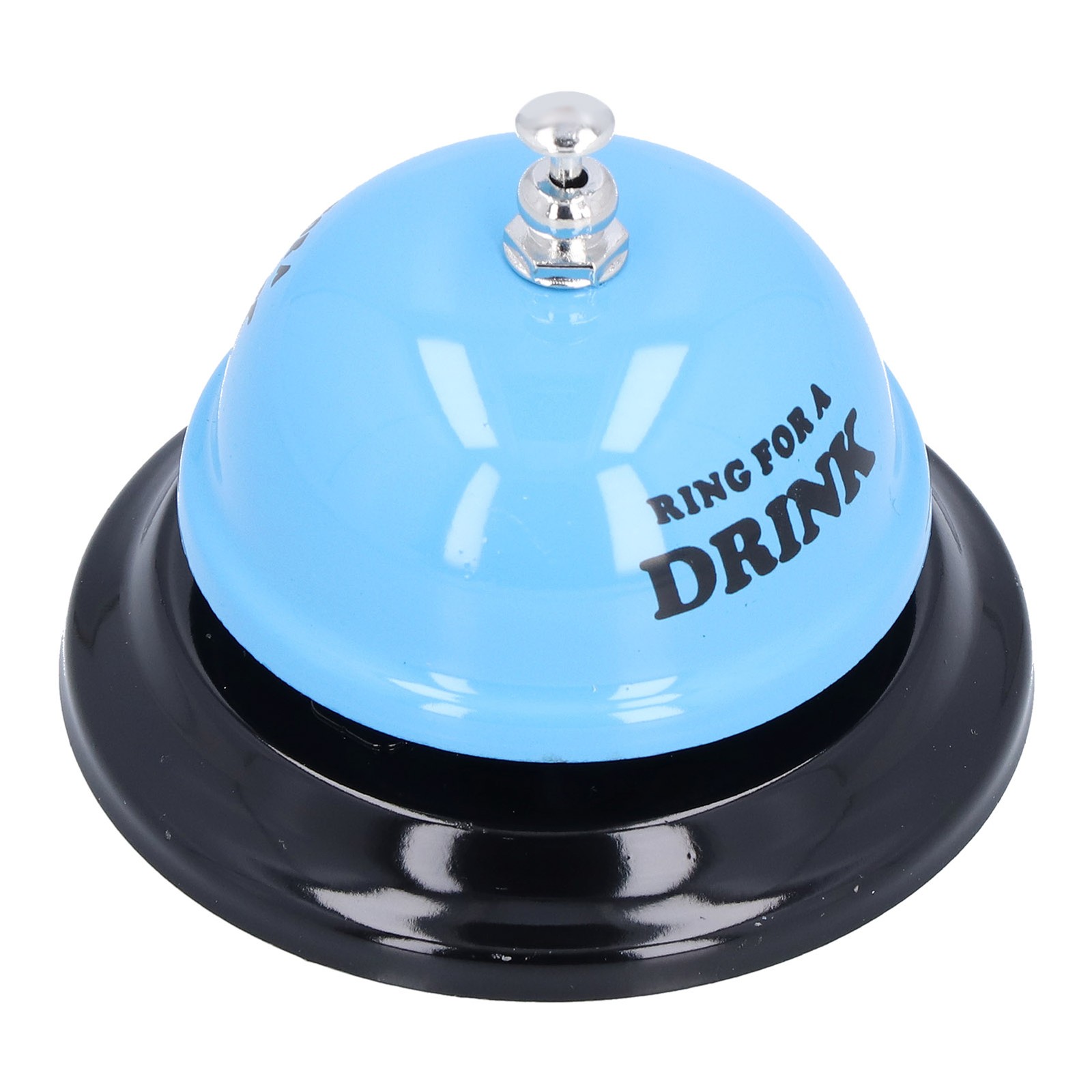Hot Blue Restaurant Call Bell With Anti-Slip Base Manual Meeting Bar Service