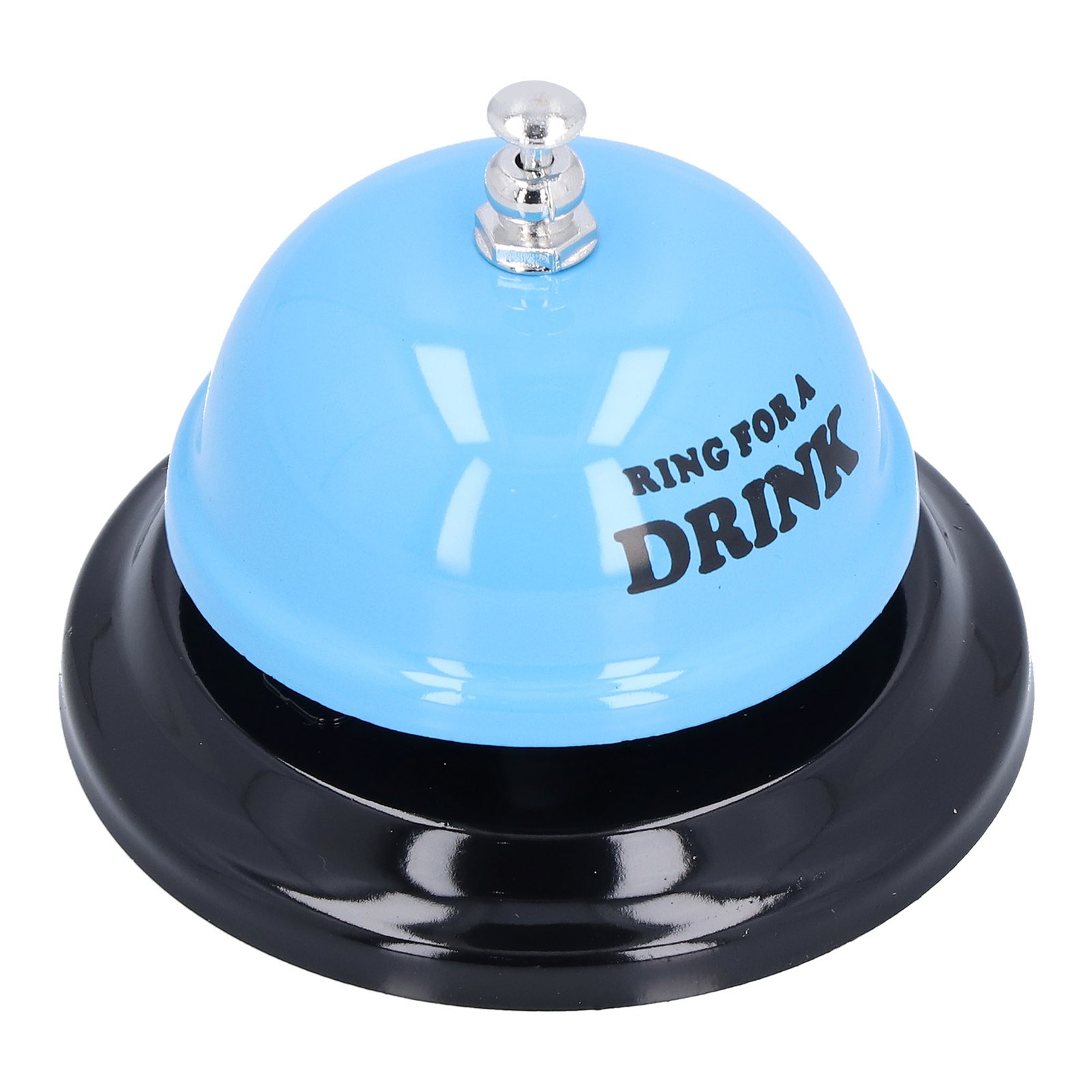 Hot Blue Restaurant Call Bell With Anti-Slip Base Manual Meeting Bar Service