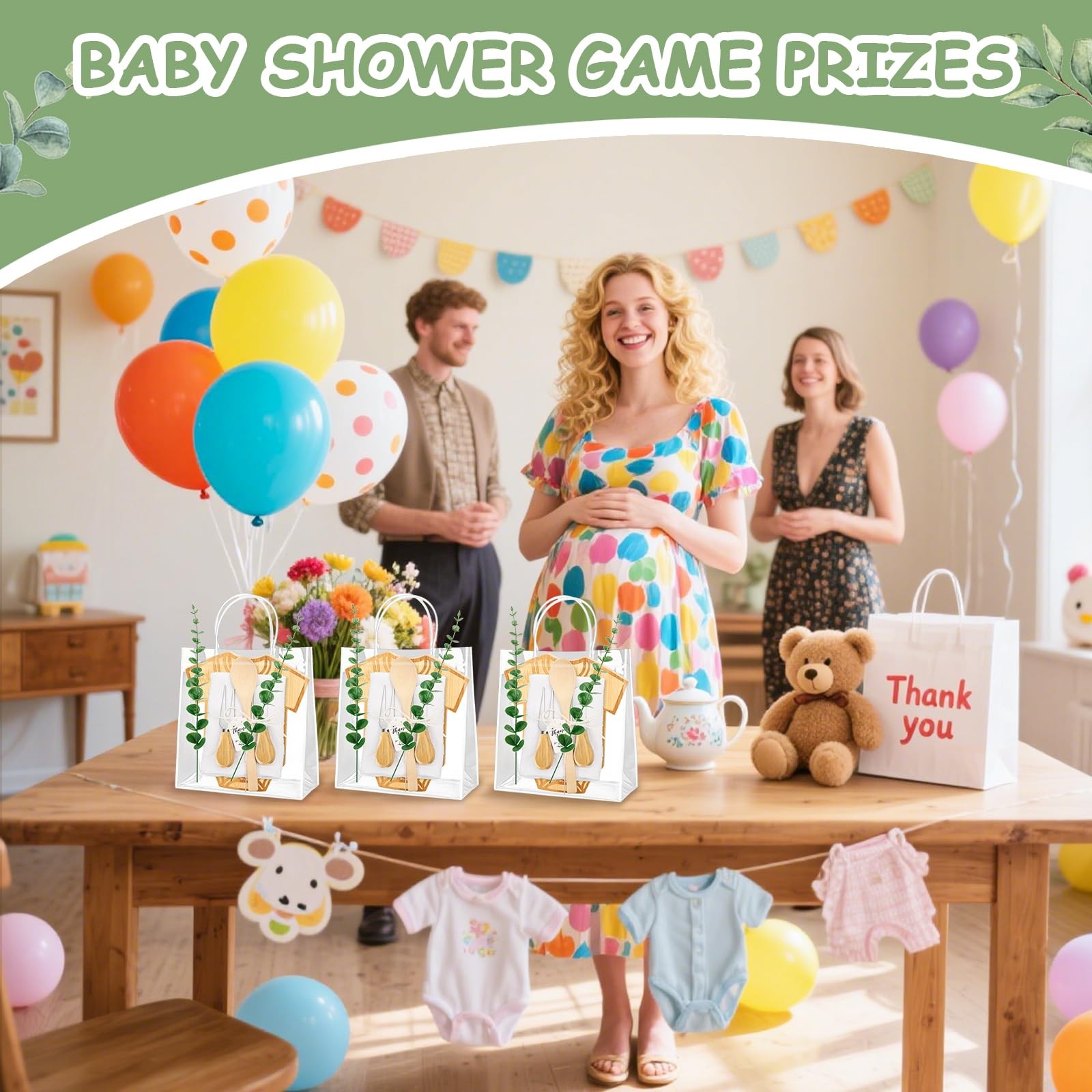 Kbdhyy 55Pcs Baby Shower Prizes For Game Winners Adults 6 Sets Wedding Bridal