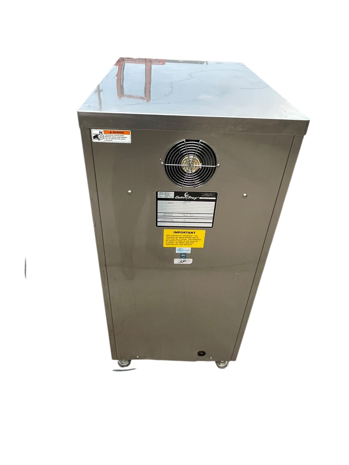 Electro Freeze Batch Freezer RFC3 Machine single phase , water cooled W/Warranty