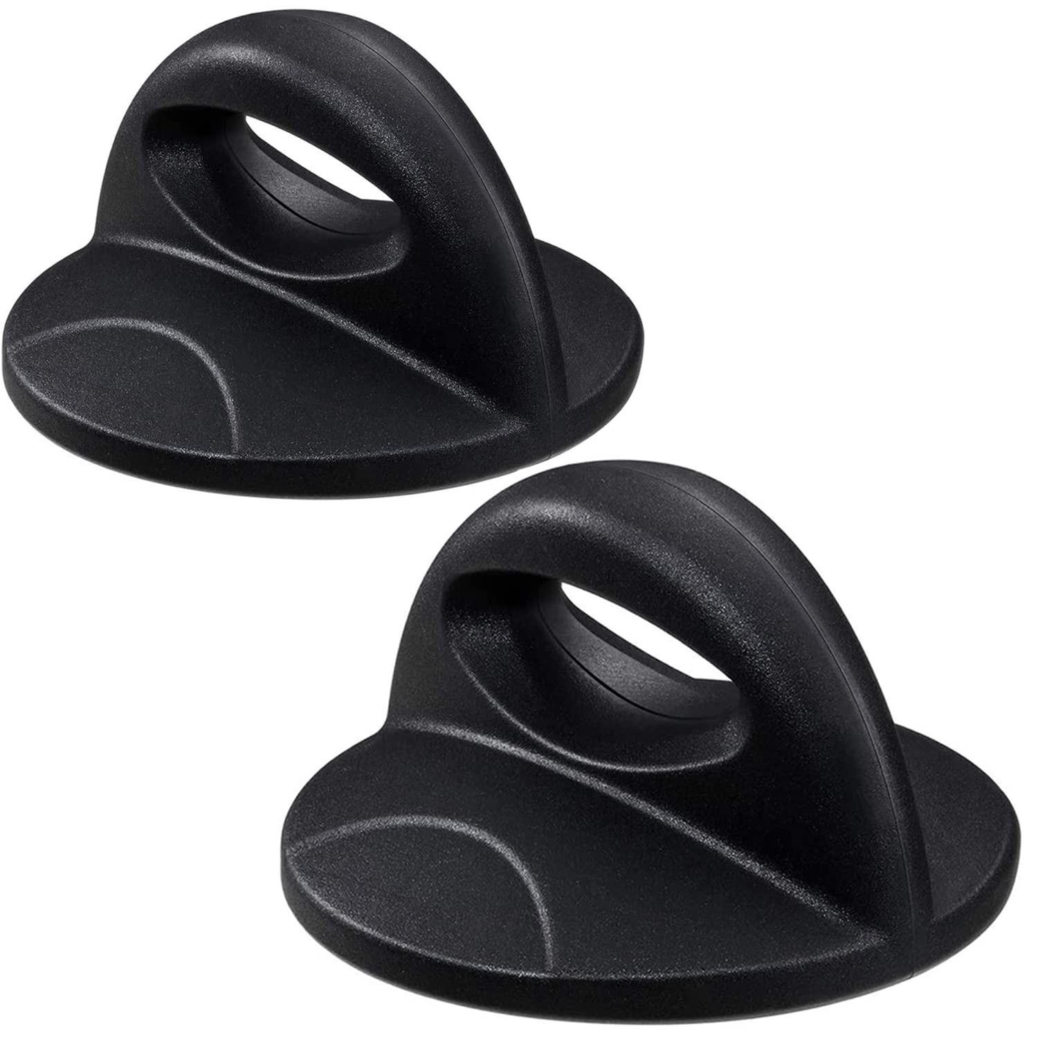 2 Pack Universal Pot Lid Handle 2.5 Inch 2 PCS, Black 2 PCS