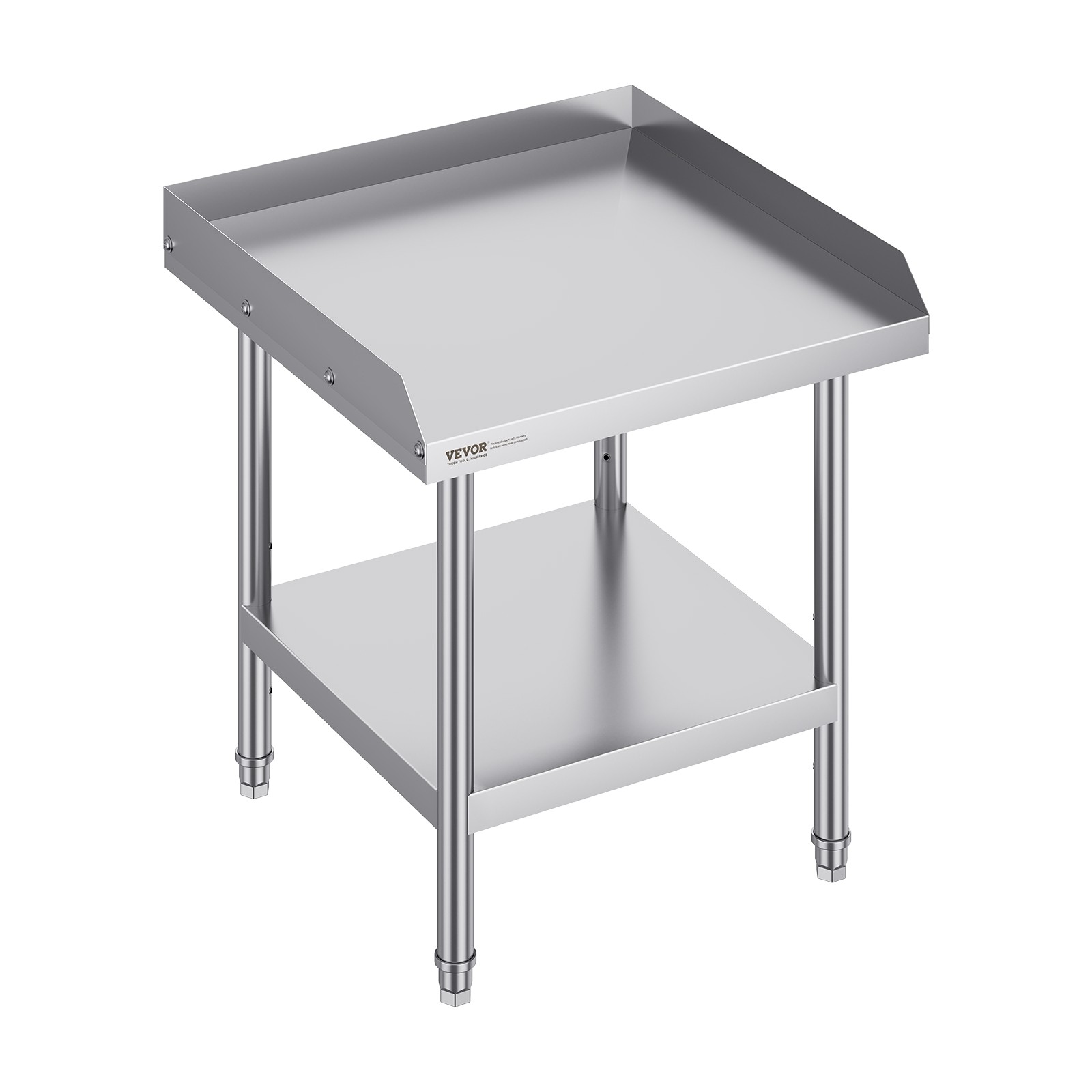 VEVOR Stainless Steel Work Table 24″x24″ Commercial Food Prep Table Restaurant